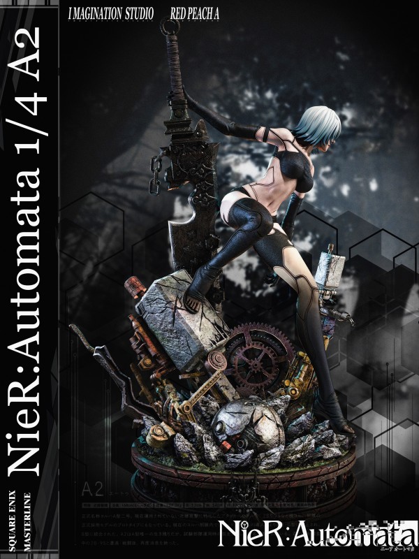 Imagination studio x Red Peach A NieR:Automata A2 Hot Sexy 1/4 Statue